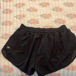 lululemon athletica Women's Black Athletic Shorts